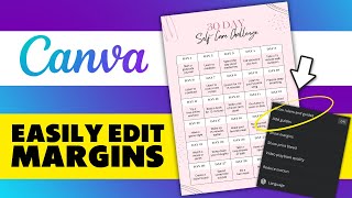 How to Edit Margins in Canva