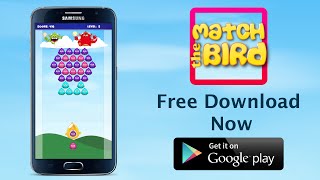 Match the Bird Paradise Saga - Free Android Game App screenshot 1