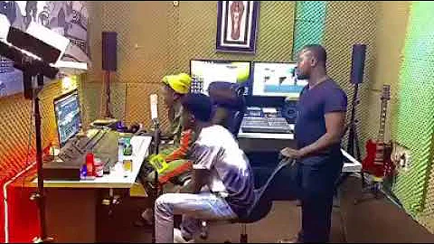 Kuami Eugene Ft. Shatta Wale x Samini – Ghana We Dey- Studio section