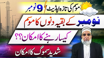 Weather Forecast for Next few weeks in Pakistan || Crop Reformer