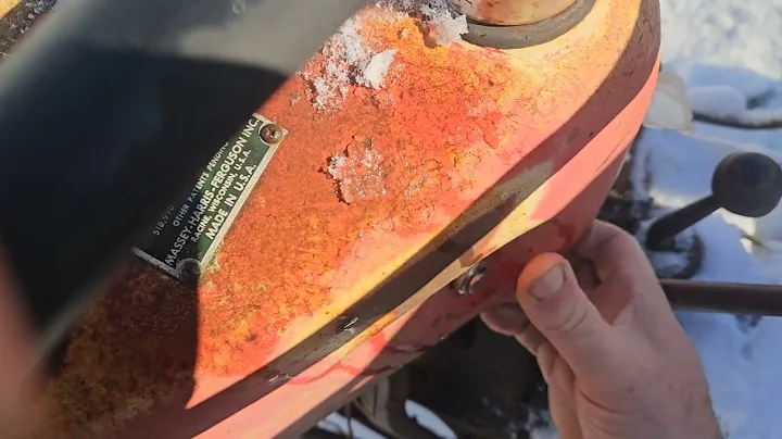  1954 Ferguson TO35 Cold Start