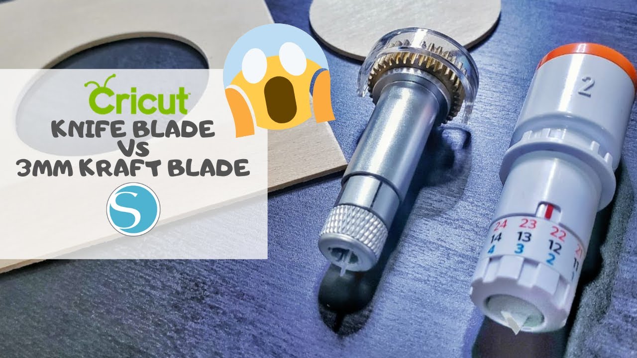 Kraft blade 3mm silhouette vs Knife blade cricut Maker | Cortando madera balsa | Cual corta mejor?