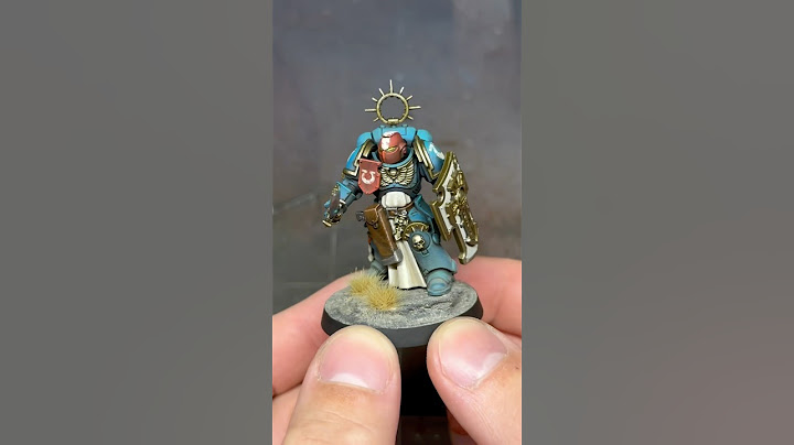 Painting Bladeguard Veteran Metaurus from the Warhammer 40,000 Episode of Secret Level! #warhammer