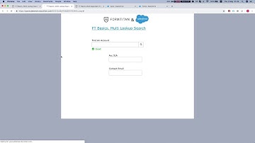 Multi Lookup search with Salesforce SOSL