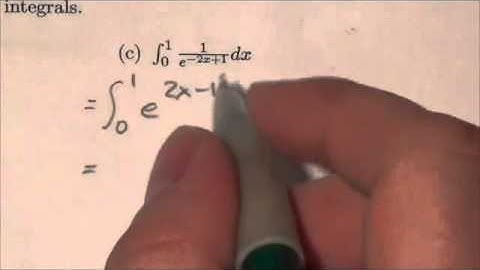 Math 31 Integration Review #4c