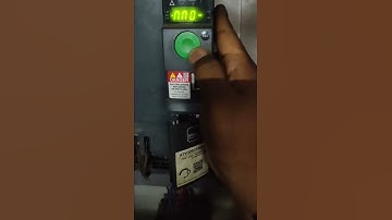 How to check Schneider vfd 320 motor current