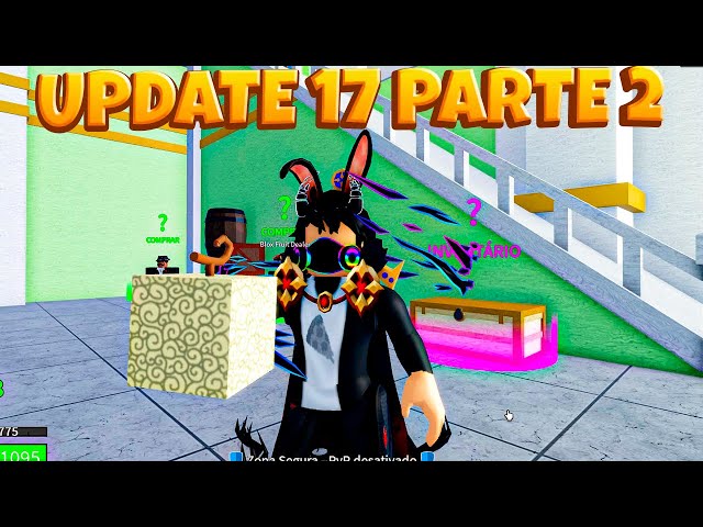 UPDATE 17!!! FRUTA DA MASSA DESPERTADA (* DOUGH AWAKENING *) NA NOVA  ATUALIZAÇÃO DO BLOX FRUITS!!! 