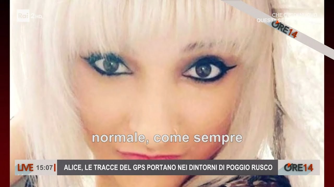 Alice Neri, le tracce del GPS portano nei dintorni di Poggio Rusco - Ore 14 del 12/01/2023