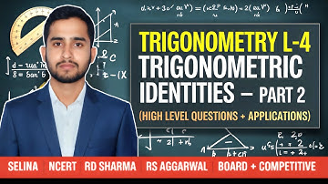 Trigonometric Identities Part 2 | Class 10 Maths | Important Formulas & Applications
