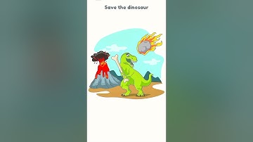 Dop 2 (Delete One Part) Level-923 Save the dinosaur #viralvideo #shortsfeed #shorts @ayushfury001