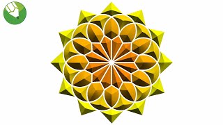 Amazing Flower logo design in coreldraw x7 | Flower Design In Coreldraw