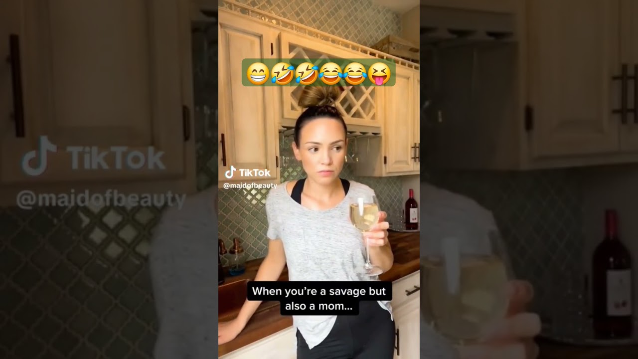 I'm a Savage!! #fyp #fypシ #funnytiktok #funny #humor #shorts #mom #wine #laugh #selfcare #humor