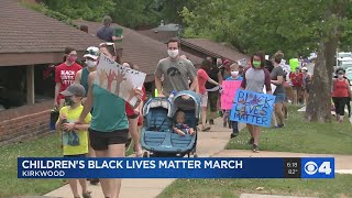 Hundreds attend 'Children's Black Lives Matter' march in Kirkwood