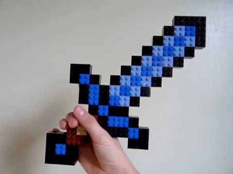 Lego Minecraft: Diamond Sword - YouTube