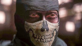 Ghost face reveal cutscene MW2 Ghost takes off his mask Modern Warfare 2!  Simon Ghost Riley Campaign on Make a GIF