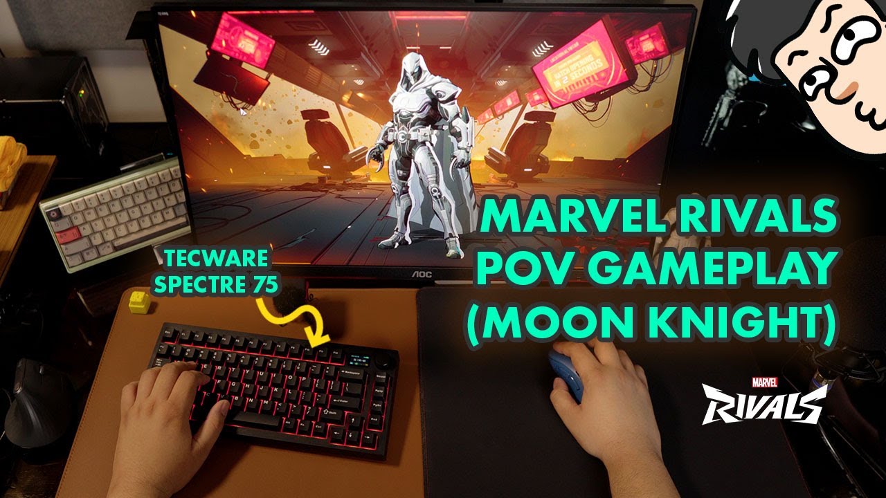 I played Marvel Rivals with The Tecware Spectre 75 - Did I Win?