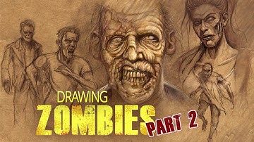 How to Draw Zombies in Procreate - PART 2