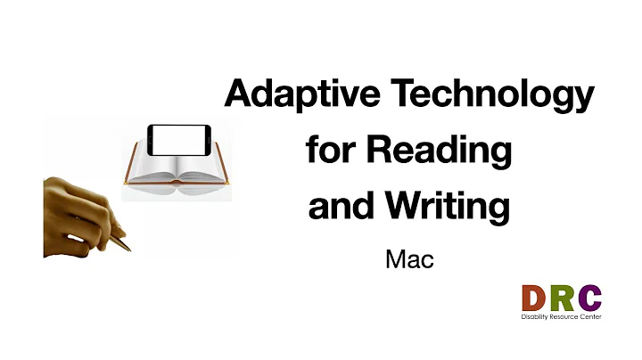 Adaptive Technology for Reading & Writing for Mac Users
