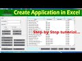 How to create Application in Excel VBA Userform in Hindi