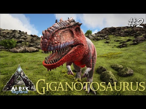 Ark Ragnarok 2 最高レベルのギガノトサウルスをテイム Pc版 Youtube