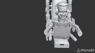 gman toilet laser test in primsa 3d #primsa3d