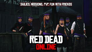 Red Dead Redemption 2 Live | Online Dailies, Missions, PVP, Random fun with friends