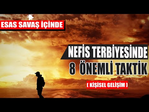 NEFSİN İLE MÜCADELEDE ETKİLİ 8 YÖNTEM !