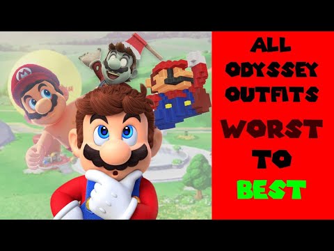 Ranking All The Outfits In Super Mario Odyssey! - YouTube