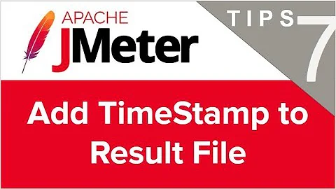 JMeter Beginner Tutorials | Tips n Tricks 7 💡 How to Append Timestamp in Result File Name