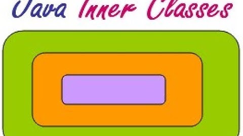التعرف على static nested class  || static nested class in java