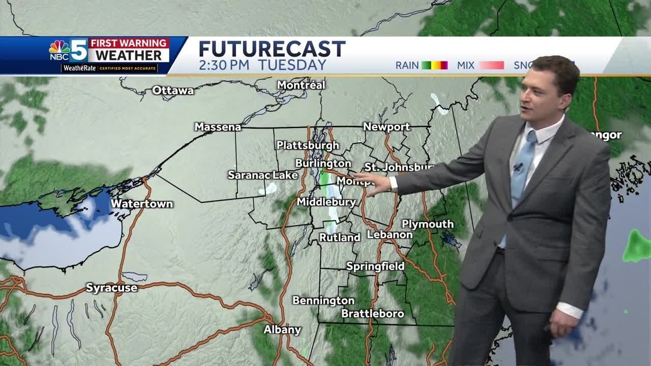 Video: Rain and snow showers return tomorrow (11-12-23) - YouTube
