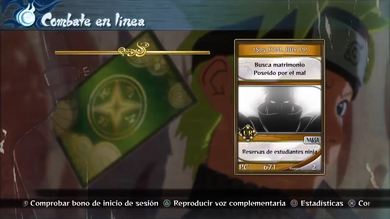 Naruto Storm 4 Online Español Stream Corto 0w0 YouTube