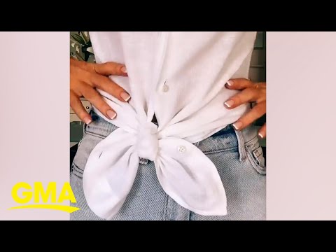 5 fashion hacks for your shirt l GMA