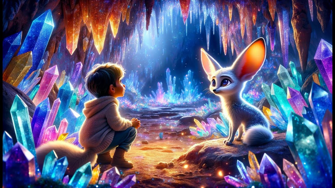 🌟 Remy's Adventure in the Crystal Caverns - A Magical Journey 🌌 - YouTube