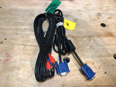 DIY   Build your own Component to VGA Cable