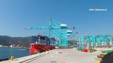 Last 3 Ship-to-Shore Cranes Arrive at APM Terminals Vado Gateway Terminal