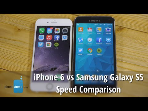iPhone 6 vs Samsung Galaxy S5 speed comparison: which is faster?