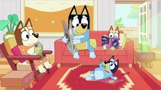 Bluey - Bandit Farting Aggressively And Blamed It On Bluey