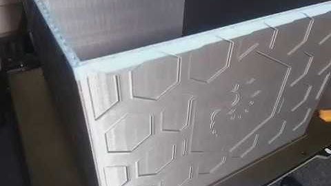 Re-printing the Catan storage top. Prusa i3 MK3 + Octoprint + Octolapse