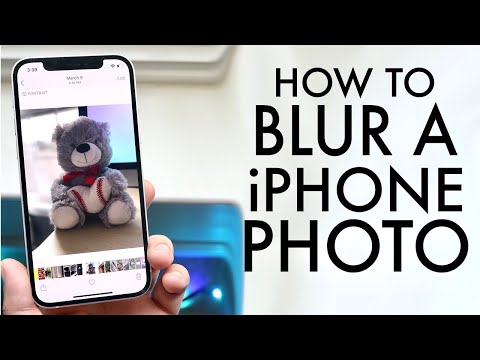 Video: Hvordan gjør du ting uskarpt på iPhone?