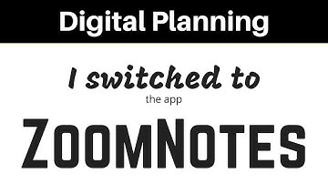 I Moved My Digital Planner Into ZoomNotes - A First Look at the App