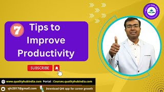 🔥7 Tips to Increase Productivity👆#qualityhubindia #aryanviswakarma #productivity #tipsandtricks screenshot 2