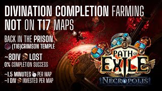 [PoE 3.24] 100 T16 MAPS - B2B Completion & Go - Prep & Results (10-20 div+ per hour)