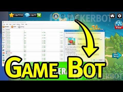 How to create a Game Bot for any Game - PC / Android / iOS Macro Bot  Tutorial