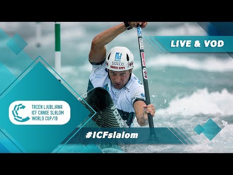 2019 ICF Canoe Slalom World Cup 3 Ljubljana Slovenia / Heats – C1m, K1w