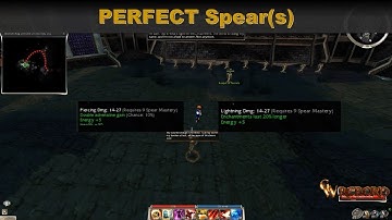 Guild Wars PERFECT Spear for a Paragon or Caster *EASY 5 MINUTES*