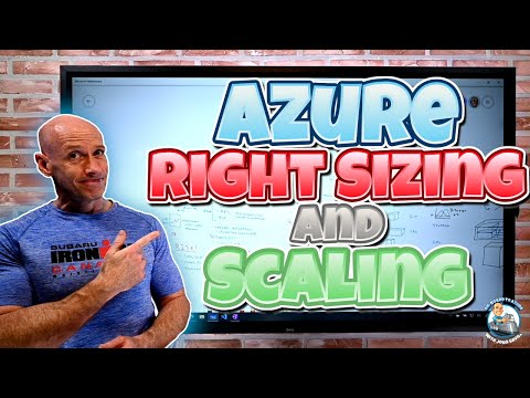 Azure Right Sizing and Scaling