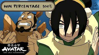 Toph's Battle Breakdown  Every Fight Ever | Avatar: The Last Airbender