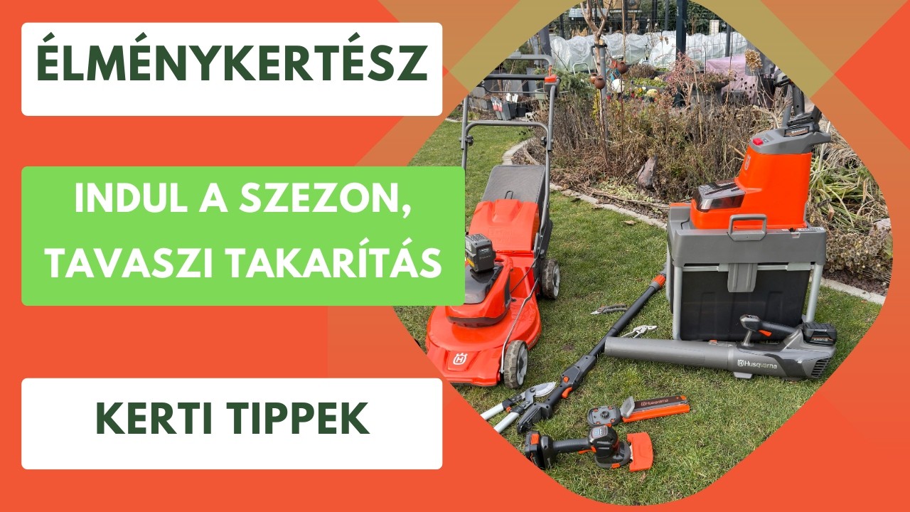 Tavaszi rendrakás a kertben egyszerűen!🏡