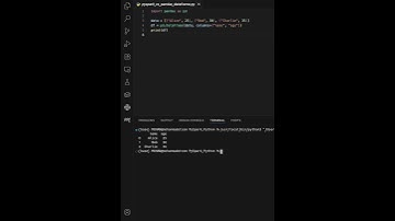 Create Dataframe Pandas #python #coding #pandas  #learning #learn #programming #pythonprogramming